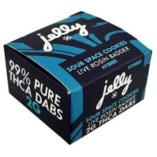 2G LIVE ROSIN THCA BADDER / Sour Space Cookies - HYBRID